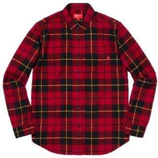 シュプリーム(Supreme)の最安値　SUPREME TARTAN L/S FLANNEL SHIRT RED(シャツ)