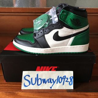 ナイキ(NIKE)のNIKE AIR JORDAN 1 HIGH PINE GREEN 26.5(スニーカー)