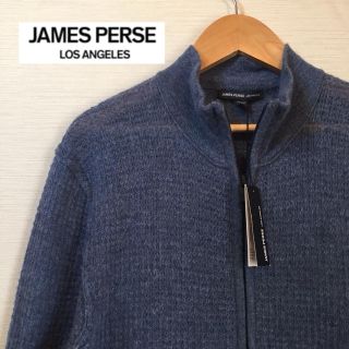 JAMES PERSE ジェームスパース ラグランフルジップウールニット