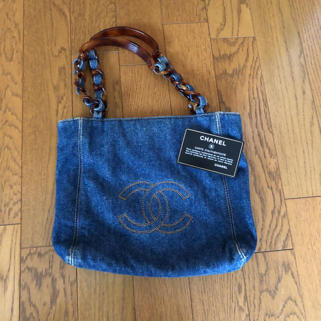 大人気新品 CHANEL - デニムバッグ シャネル トートバッグ - www ...