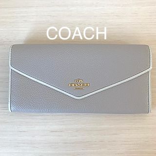 コーチ(COACH)の新品 COACH レザー長財布  小難あり 90%OFF(財布)