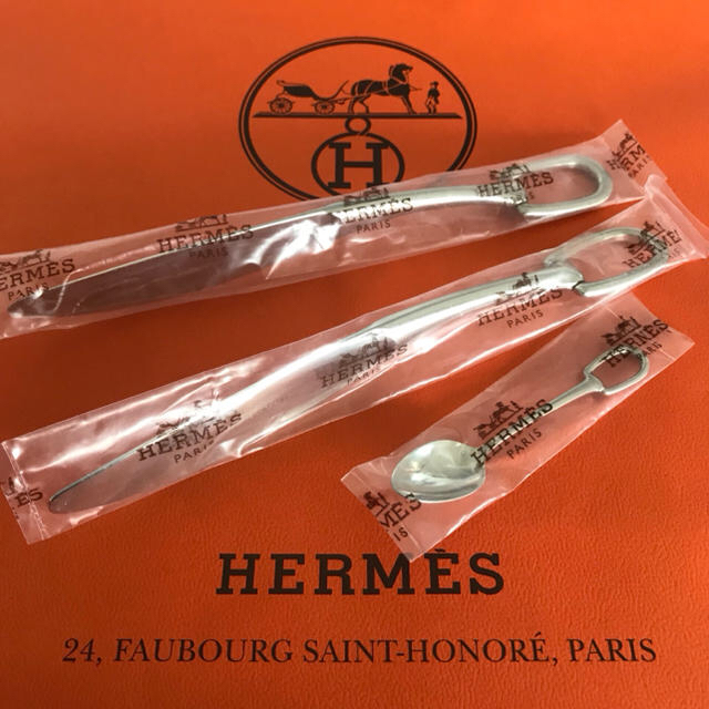 Hermes(エルメス)の新品☆エルメス 高級ナイフ 2本 食器 カトラリー インテリア/住まい/日用品のキッチン/食器(食器)の商品写真