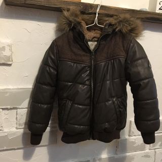 ザラキッズ(ZARA KIDS)のZARA BOYS＊ボア付きブルゾン(ジャケット/上着)