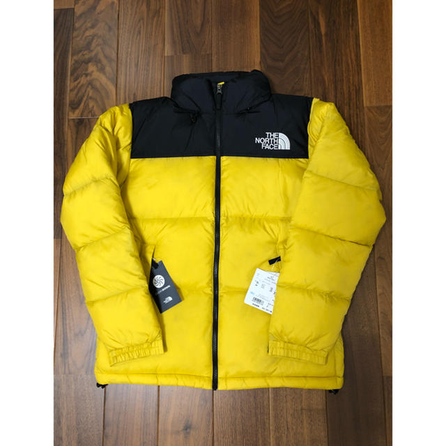 18新色 黄M ノースフェイス ヌプシジャケット NUPTSE ND91841