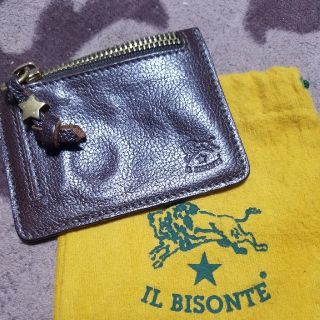 イルビゾンテ(IL BISONTE)のponchan様専用　イルビゾンテ　定期入れ　小銭入れ(名刺入れ/定期入れ)