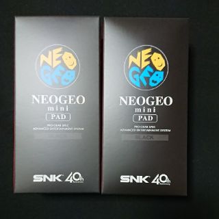 ネオジオミニ  コントローラー  NEOGEO mini PAD  黒     (家庭用ゲーム機本体)