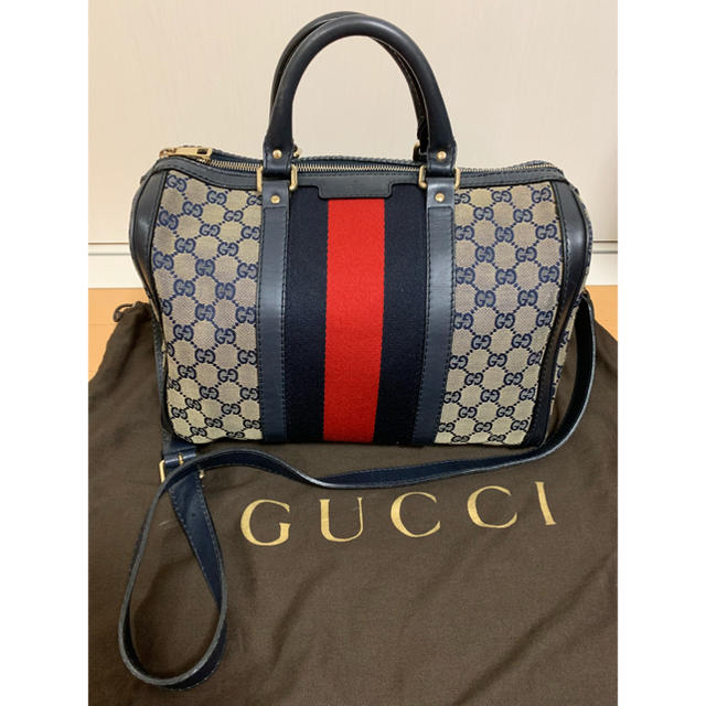 【GUCCI】グッチ ミニボストン ショルダーバッグ | フリマアプリ ラクマ