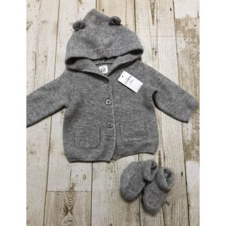 ベビーギャップ(babyGAP)のbabygap カシミヤ パーカー(ニット/セーター)