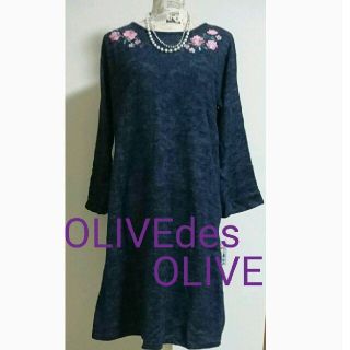 オリーブデオリーブ(OLIVEdesOLIVE)のM新品☆OLIVE　授乳口付きマタニティワンピース☆(マタニティワンピース)