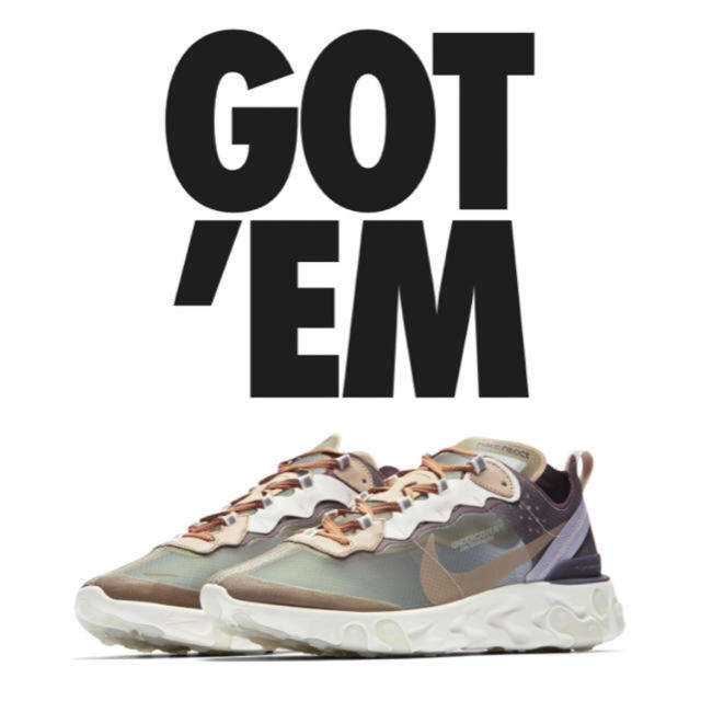 react element 87 リアクトエレメント×アンダーカバー-