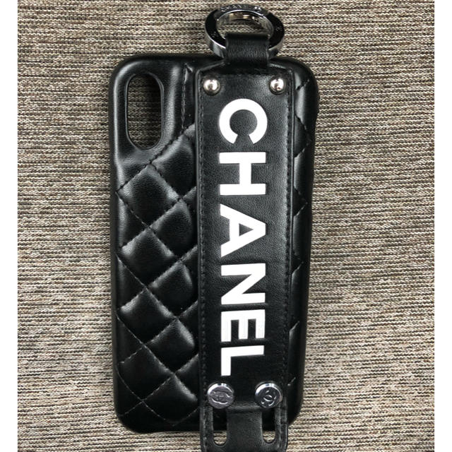 auスマートフォンカバー / CHANEL - iPhone X ケースの通販 by さっちー｜シャネルならラクマ