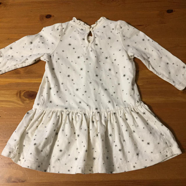 babyGAP(ベビーギャップ)のGAP 長袖ワンピース キッズ/ベビー/マタニティのベビー服(~85cm)(ワンピース)の商品写真