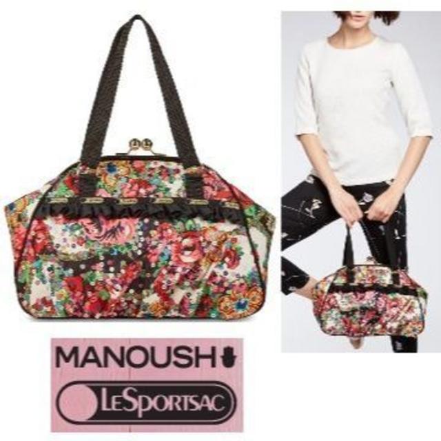 LeSportsac(レスポートサック)の気まぐれ値下げ★MANOUSH×レスポ★スポーツバッグ /お花柄 レディースのバッグ(ボストンバッグ)の商品写真