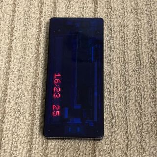 au X-ray ブルー 中古(携帯電話本体)