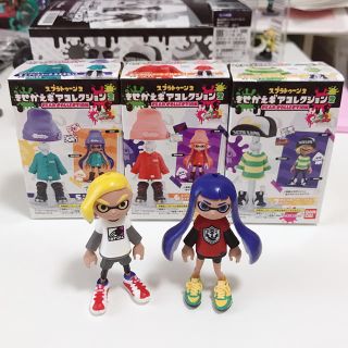 ニンテンドースイッチ(Nintendo Switch)のスプラトゥーン きせかえギアコレクション(キャラクターグッズ)