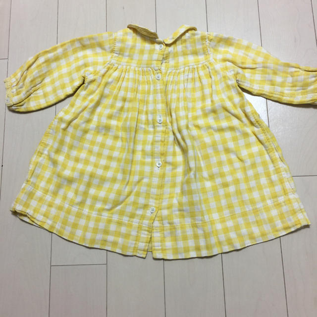 PETIT BATEAU(プチバトー)のプチバトー ワンピース 12M キッズ/ベビー/マタニティのベビー服(~85cm)(ワンピース)の商品写真