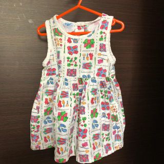 オシュコシュ(OshKosh)の野菜柄 ワンピース baby bigosh 80(ワンピース)