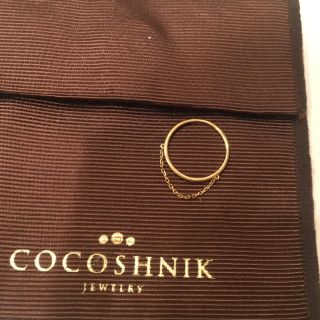 ココシュニック(COCOSHNIK)の今週限定価格❗️ココシュニックドレープリング(リング(指輪))