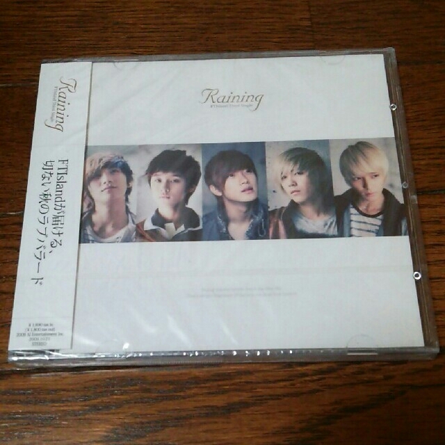 FTISLAND(エフティーアイランド)の【廃盤新品未開封】FTISLAND/Raining CD+DVD エンタメ/ホビーのCD(K-POP/アジア)の商品写真