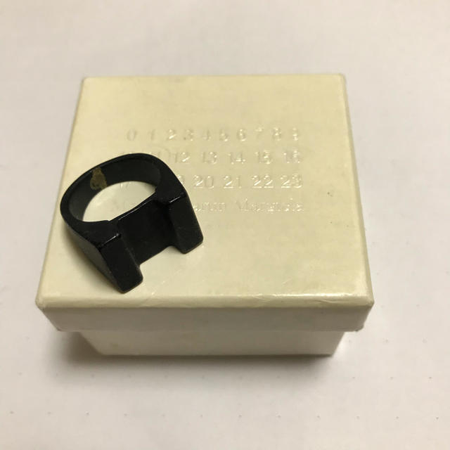 Maison Martin Margiela Ring Black S