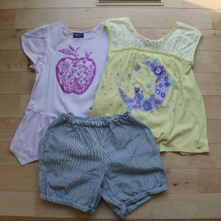 アナスイミニ(ANNA SUI mini)のANNA SUI mini 夏物上下セット(Tシャツ/カットソー)