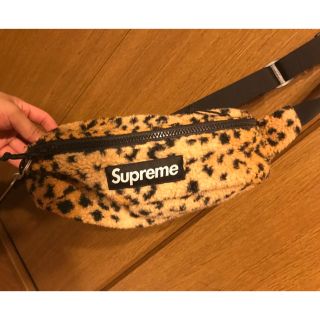 シュプリーム(Supreme)のsupreme ヒョウ柄バック(ボディーバッグ)