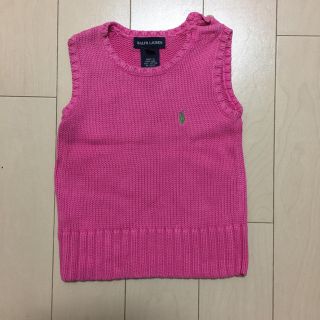 ラルフローレン(Ralph Lauren)のラルフローレン ベスト 80cmくらい(ニット/セーター)