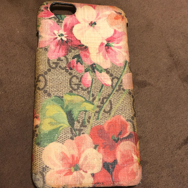 Gucci - iPhone 6s ケース GUCCI 花柄 中古品の通販 by コーヒー's shop｜グッチならラクマ