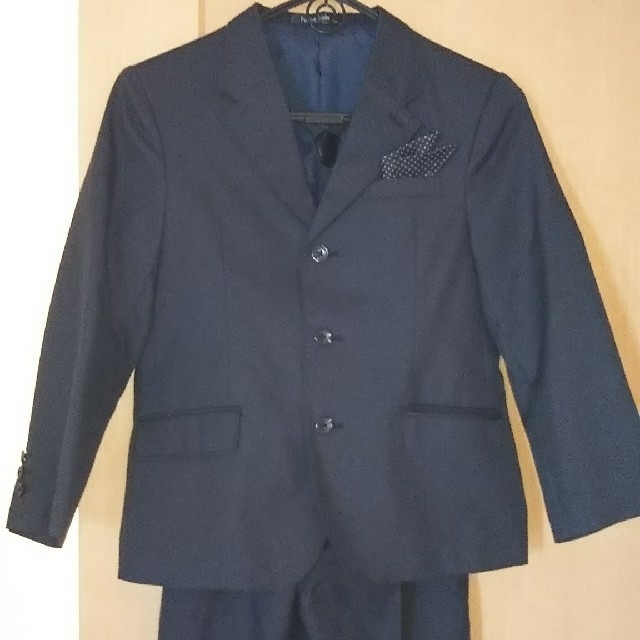 入学   男児 フォーマルスーツ  130 キッズ/ベビー/マタニティのキッズ服男の子用(90cm~)(ジャケット/上着)の商品写真