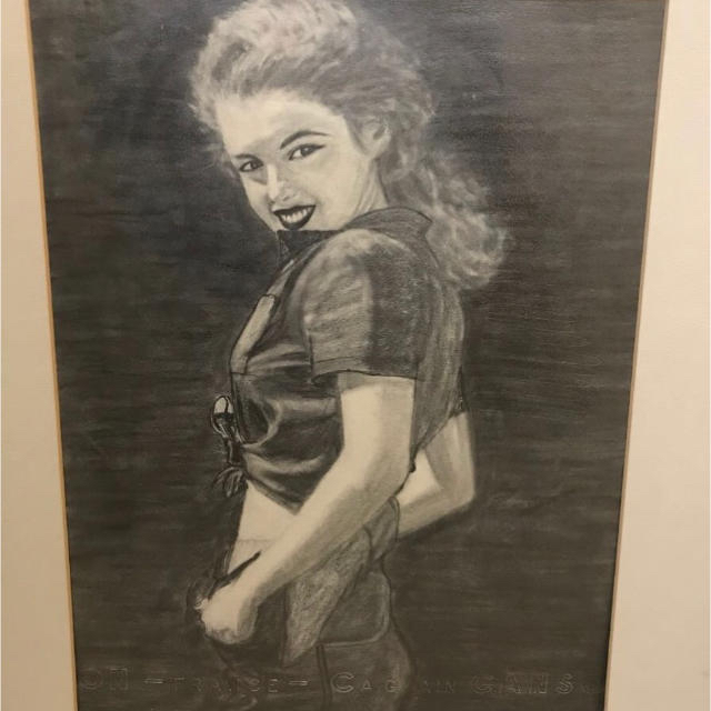 女性に人気！ FRANCE ON CANSO CAGRAIN アンティーク 人物画 絵画 絵画 ...