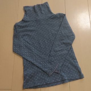 ユニクロ(UNIQLO)の美品ユニクロ☆ハイネックカットソー110(Tシャツ/カットソー)