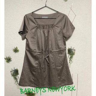 バーニーズニューヨーク(BARNEYS NEW YORK)の◻️ BARNEYS NEWYORK ★ ゴールドチュニック(チュニック)