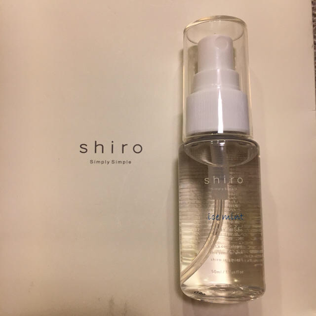 shiro(シロ)の【最終値下げ】新品！shiro  ボディミスト アイスミント コスメ/美容のボディケア(ボディローション/ミルク)の商品写真