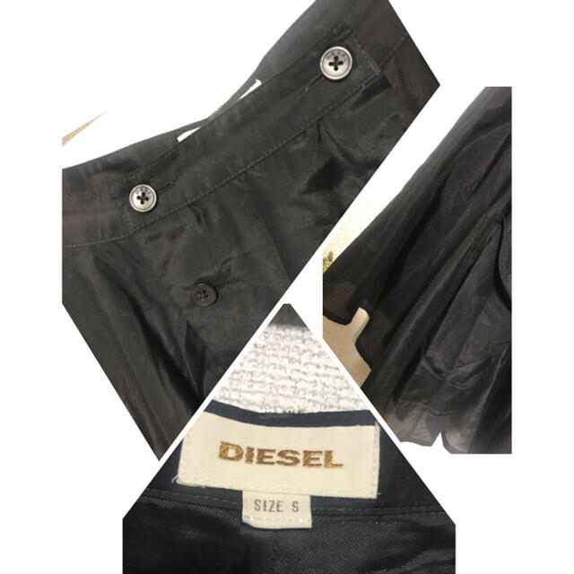 DIESEL(ディーゼル)の◻️ DIESEL ★ シルク混フレアスカート レディースのスカート(ミニスカート)の商品写真