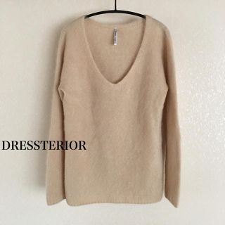 ドレステリア(DRESSTERIOR)のDRESSTERIOR ♡ カシミヤ Vネック ニット(ニット/セーター)