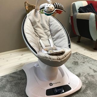 フォーマムズ(4moms)のママルー 4moms 電動バウンサー 明日いっぱいクーポン利用で25650円！(ベビーベッド)