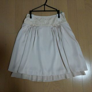 レッセパッセ(LAISSE PASSE)の値下げ！美品☆レッセパッセのスカート(ひざ丈スカート)