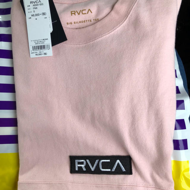 RVCA(ルーカ)のRVCA/ルーカ  テープロゴ ロンT レディースのトップス(Tシャツ(長袖/七分))の商品写真