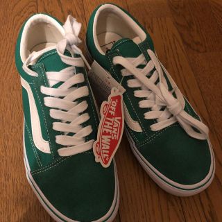 ヴァンズ(VANS)のVANS オールドスクール グリーン(スニーカー)