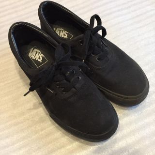 ヴァンズ(VANS)のVANS スニーカー 24.5 黒(スニーカー)