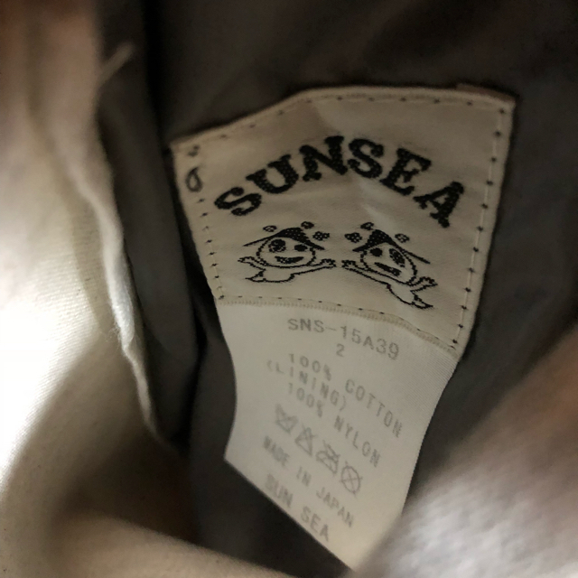 SUNSEA(サンシー)のSUNSEA ロングコート   メンズのジャケット/アウター(チェスターコート)の商品写真