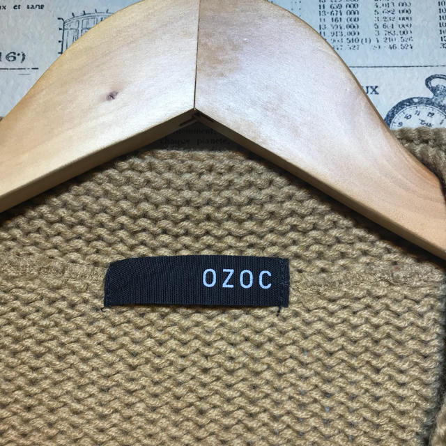 OZOC(オゾック)のOZOC オゾック ニットショートコート サイズ38 レディースのトップス(ニット/セーター)の商品写真