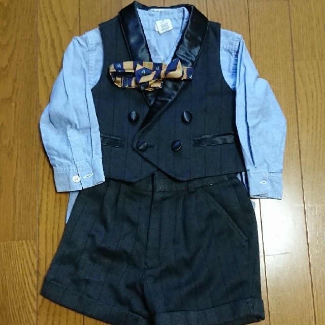 いちご様 専用 子供フォーマル・スーツ 男の子size95 キッズ/ベビー/マタニティのキッズ服男の子用(90cm~)(ドレス/フォーマル)の商品写真