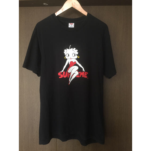 Tシャツ/カットソー(半袖/袖なし)supreme 16ss betty boop tee black Lsize
