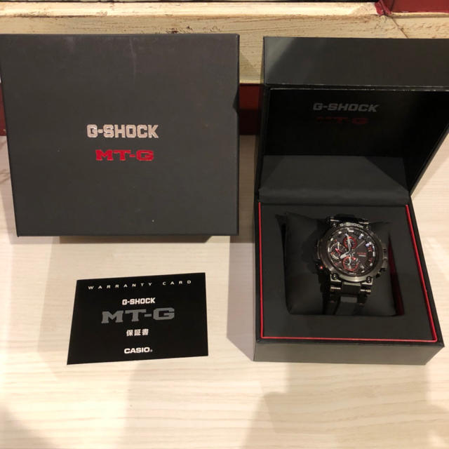 良質 G-SHOCK - CASIO G-SHOCK MTG-B1000B-1AJF 腕時計(アナログ