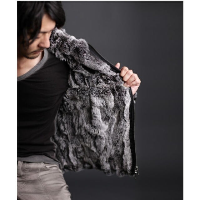 SHELLAC(シェラック)のハレルヤ様専用 シェラック　ライダース　総裏　44 メンズのジャケット/アウター(ライダースジャケット)の商品写真