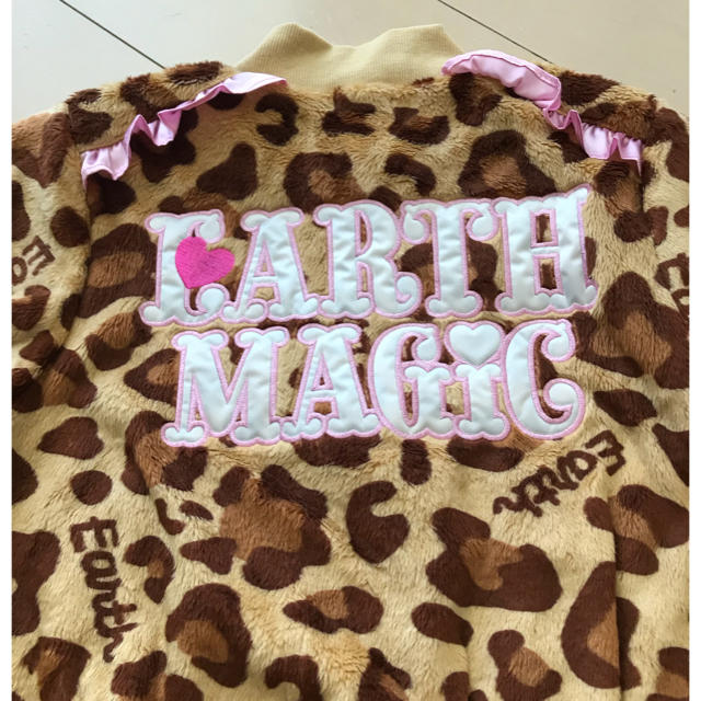 EARTHMAGIC(アースマジック)のアースマジック  レオパジャケット 160 キッズ/ベビー/マタニティのキッズ服女の子用(90cm~)(ジャケット/上着)の商品写真