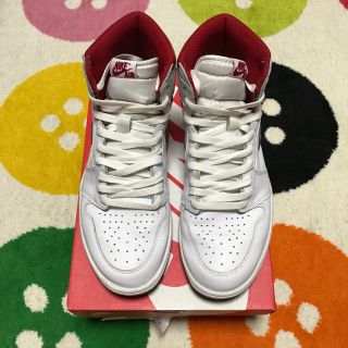 ナイキ(NIKE)のナイキ エアジョーダン1  レッド Nike air Jordan 1 red(スニーカー)