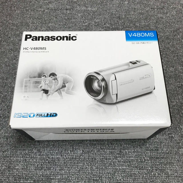 パナソニック HC-V480MS デジタルハイビジョンカメラ 新品未使用品