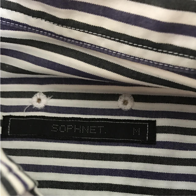 SOPHNET.(ソフネット)の【値下げ❗️】SOPH NET．BDストライプシャツ メンズのトップス(シャツ)の商品写真